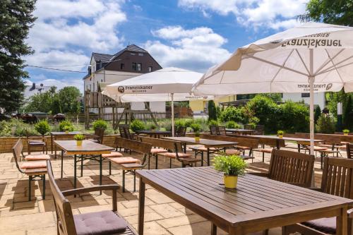 Garden, Erzgebirgshotel Freiberger Hohe in Eppendorf Garden, Erzgebirgshotel Freiberger Hohe in Eppendorf