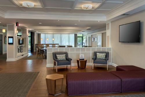 Előcsarnok, Hampton Inn Middletown in Middletown (New York) Előcsarnok, Hampton Inn Middletown in Middletown (New York)