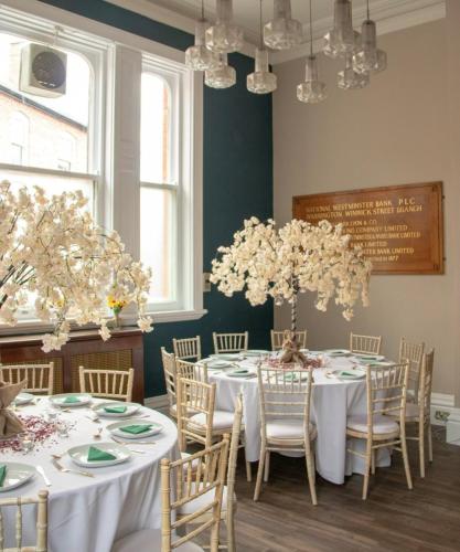 Banquet hall, Parr's Bank Hotel in Warrington Banquet hall, Parr's Bank Hotel in Warrington