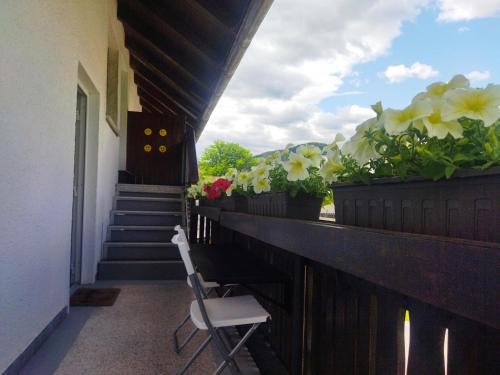 Erkély/terasz, Apartma Vojvoda in Bohinjska Bistrica Erkély/terasz, Apartma Vojvoda in Bohinjska Bistrica