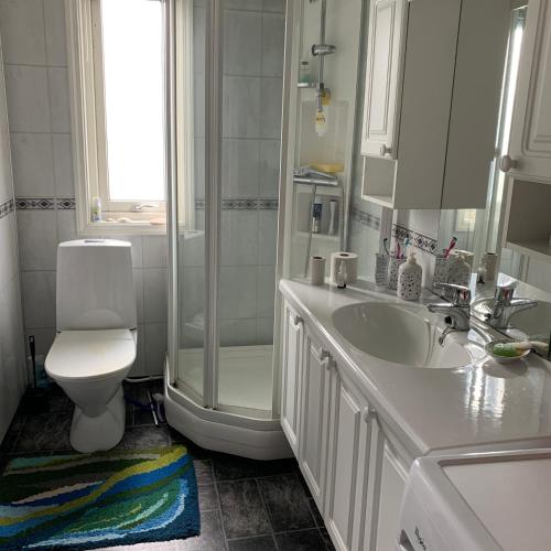 淋浴間, Budget rooms on the way to Lofoten in 哈爾斯塔市中心 淋浴間, Budget rooms on the way to Lofoten in 哈爾斯塔市中心