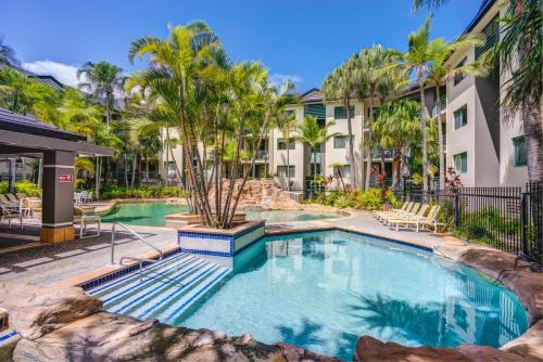 Bazen, Currumbin Sands Holiday Apartments in Palm plaža Bazen, Currumbin Sands Holiday Apartments in Palm plaža