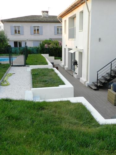 Garden, Villa Constance - Antibes in Maure Garden, Villa Constance - Antibes in Maure