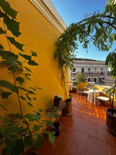 Balcony/terrace, All Comfort Astoria Palace in Policlinico Balcony/terrace, All Comfort Astoria Palace in Policlinico