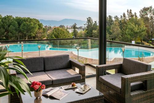 Ban công/sân hiên, Kaya Izmir Thermal & Convention in İzmir Ban công/sân hiên, Kaya Izmir Thermal & Convention in İzmir