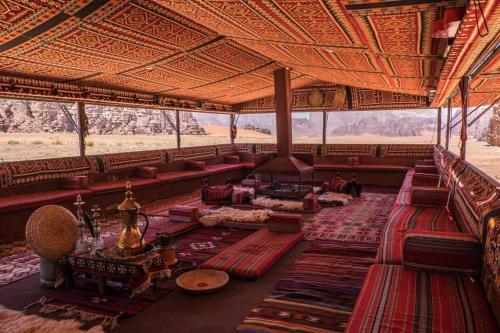 レストラン, Wadi Rum Fire Camp in ワディ ラム レストラン, Wadi Rum Fire Camp in ワディ ラム