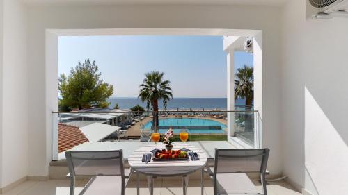 Balcony/terrace, Acrotel Lilyann Boutique Hotel in Chalkidiki Balcony/terrace, Acrotel Lilyann Boutique Hotel in Chalkidiki