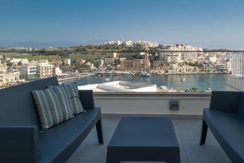 Балкон, Portside Lodge in Марсаскала Балкон, Portside Lodge in Марсаскала