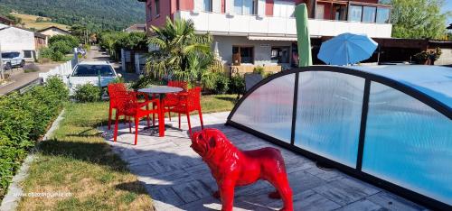 Utvendig, Comfortable studio in Bevaix with mountain view - 30 m² + Spa in Bevaix Utvendig, Comfortable studio in Bevaix with mountain view - 30 m² + Spa in Bevaix