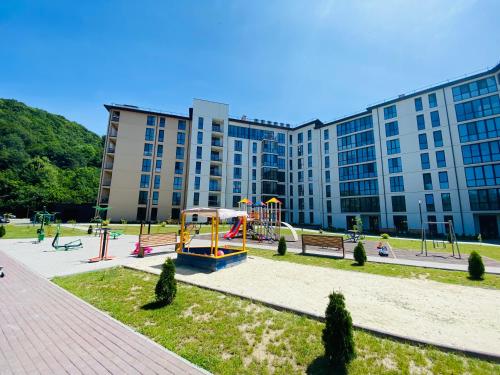 A szálláshely kívülről, Sunny apartment в ЖК Сонячний Квартал (Sunny apartment в ЖК Сонячнии Квартал) in Szolyva A szálláshely kívülről, Sunny apartment в ЖК Сонячний Квартал (Sunny apartment в ЖК Сонячнии Квартал) in Szolyva