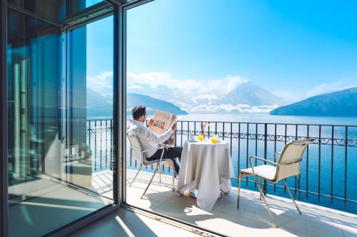 Kilátás, Park Hotel Vitznau in Vitznau Kilátás, Park Hotel Vitznau in Vitznau