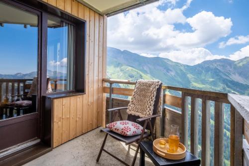 Balcony/terrace, Residence Pierre & Vacances Saskia Falaise in Morzine Balcony/terrace, Residence Pierre & Vacances Saskia Falaise in Morzine