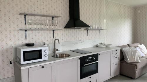 Kitchen, Crusellska Vandrarhemmet in Stromstad Kitchen, Crusellska Vandrarhemmet in Stromstad