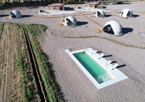 Úszómedence, Cinco Cumbres in Uspallata Úszómedence, Cinco Cumbres in Uspallata