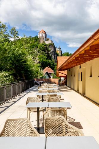 陽台/露台, Benátky 214 (Benatky 214) in 弗拉諾夫納德迪伊 陽台/露台, Benátky 214 (Benatky 214) in 弗拉諾夫納德迪伊