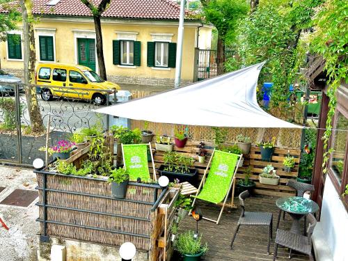 grădină, Das Hostel Rijeka in Rijeka grădină, Das Hostel Rijeka in Rijeka
