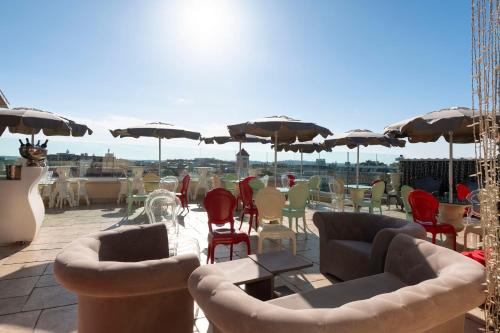 Balcony/terrace, Hotel Romanico Palace in Via Veneto Balcony/terrace, Hotel Romanico Palace in Via Veneto