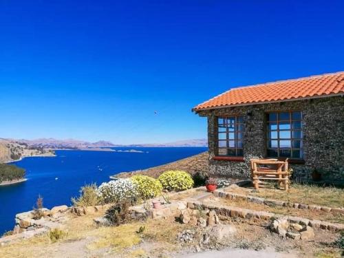 View, Inti Illimani Lodge in Yumani View, Inti Illimani Lodge in Yumani