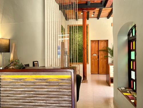 Lobby, Hotel Casa Azabache in San Cristobal De Las Casas Lobby, Hotel Casa Azabache in San Cristobal De Las Casas