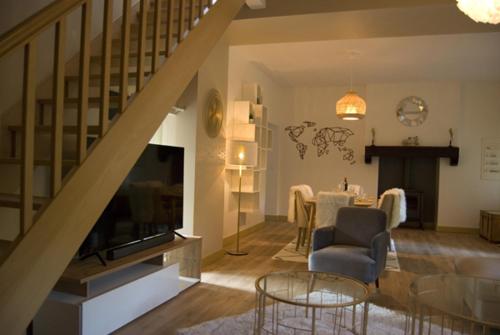 Gîte 6 pl avec terrasse 110m² et SPA privés Wifi. (Gite 6 pl avec terrasse 110m² et SPA prives Wifi.) in Irodouër Gîte 6 pl avec terrasse 110m² et SPA privés Wifi. (Gite 6 pl avec terrasse 110m² et SPA prives Wifi.) in Irodouër