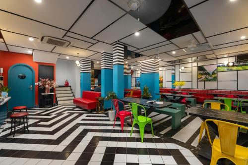 Restaurant, Old Quarter View Hanoi Hostel in Hanoï Restaurant, Old Quarter View Hanoi Hostel in Hanoï