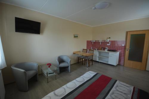 ห้องครัว, Penzion Sarton in ซนอยโม ห้องครัว, Penzion Sarton in ซนอยโม