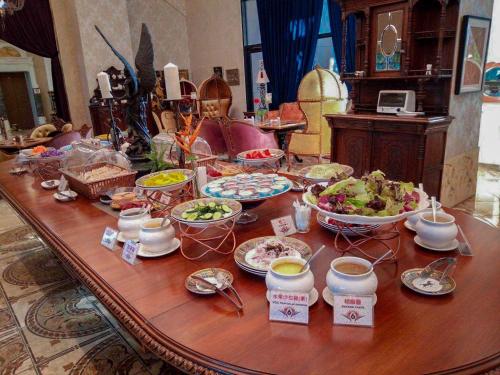 Food and beverages, Hotel Buwanrer Garden No.6 in Caotun Township Food and beverages, Hotel Buwanrer Garden No.6 in Caotun Township