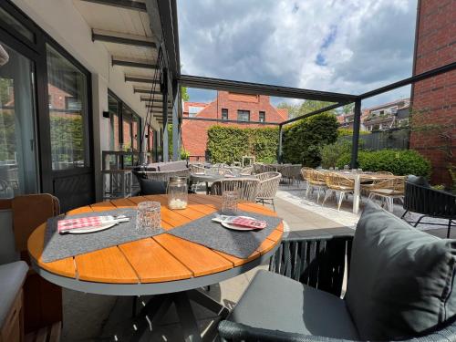 Terraza/balcón, Hotel Am Schloss Ahrensburg in Ahrensburg Terraza/balcón, Hotel Am Schloss Ahrensburg in Ahrensburg