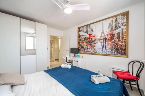 Juan Les Pins Two Bed Apt Beach Access