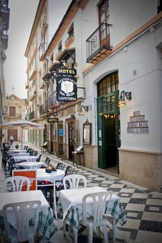 陽台/露台, 赫曼諾斯馬西亞斯酒店 (Hotel Hermanos Macias) in 朗達城市中心 陽台/露台, 赫曼諾斯馬西亞斯酒店 (Hotel Hermanos Macias) in 朗達城市中心