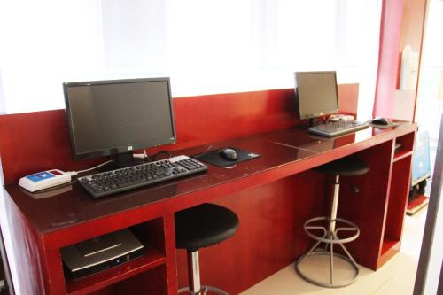 This photo about Hanting Express Jiaonan New Bus Station shared on HyHotel.com