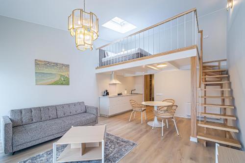 Værelse, Modern Loft Apartment with free parking No 1 in Marijampole Værelse, Modern Loft Apartment with free parking No 1 in Marijampole