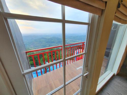 Balcony/terrace, Little Tokyo Jogja Resort in Banguntapan Balcony/terrace, Little Tokyo Jogja Resort in Banguntapan