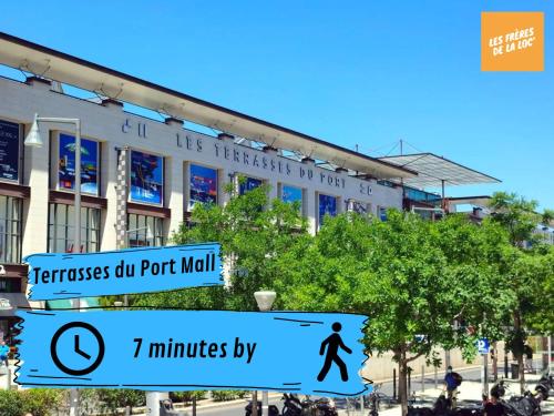 Appartement Marseillais - Climatisation & Spacieux - Les Frères de la Loc'