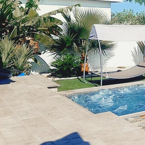Garden, Magnifique villa au calme avec piscine et jacuzzi chauffees in Montpellier Garden, Magnifique villa au calme avec piscine et jacuzzi chauffees in Montpellier