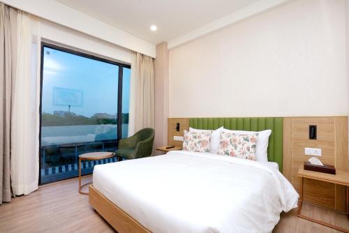 Rõdu/terrass, Hotel Limon, Sector 29, Gurgaon in Gurgaon Rõdu/terrass, Hotel Limon, Sector 29, Gurgaon in Gurgaon