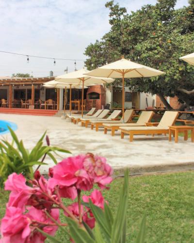 Beach, Hotel El Condor in Paracas Beach, Hotel El Condor in Paracas