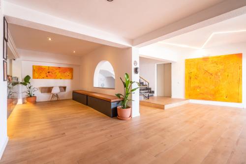 Előcsarnok, Hostal Alcina near Platja de Cala Agulla Előcsarnok, Hostal Alcina near Platja de Cala Agulla