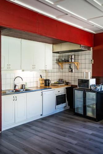 ห้องครัว, Saga Hotell in บอร์เลงเงอะ ห้องครัว, Saga Hotell in บอร์เลงเงอะ