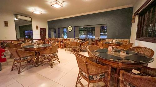 Restaurant, Hotel Ilhas da Grecia in Guaruja Restaurant, Hotel Ilhas da Grecia in Guaruja