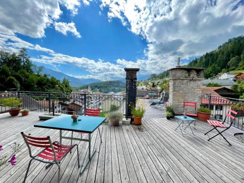 Kilátás, B&B La Scala in Trin-Digg Kilátás, B&B La Scala in Trin-Digg