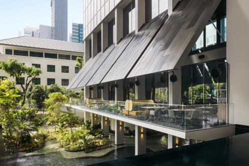 Restaurant, Pan Pacific Orchard near Singapore Botanic Gardens Restaurant, Pan Pacific Orchard near Singapore Botanic Gardens