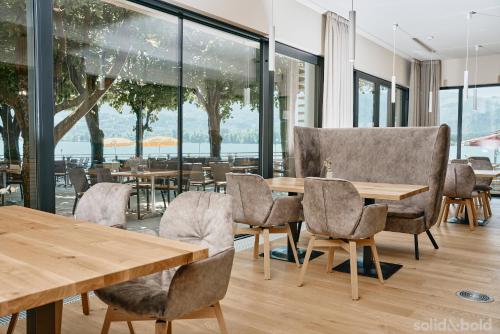 Étterem, Seebockenhotel Zum Weißen Hirschen in St Wolfgang im Salzkammergut Étterem, Seebockenhotel Zum Weißen Hirschen in St Wolfgang im Salzkammergut