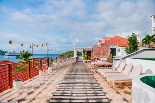 The Pink Palm Hotel - Adults Only in Шарлот Амали The Pink Palm Hotel - Adults Only in Шарлот Амали