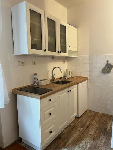ห้องครัว, Apartmán Pod Vyhlídkou (Apartman Pod Vyhlidkou) in โนเว เมสโต นัด เมตูยี ห้องครัว, Apartmán Pod Vyhlídkou (Apartman Pod Vyhlidkou) in โนเว เมสโต นัด เมตูยี