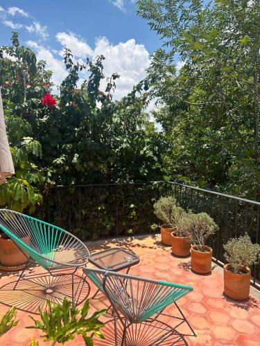 balkon/terasa, Casa Matia Bed and Breakfast in Guadalupe balkon/terasa, Casa Matia Bed and Breakfast in Guadalupe