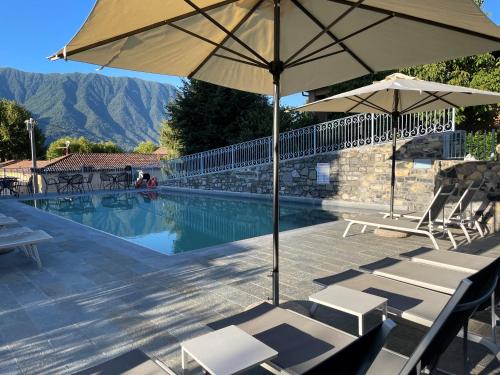 泳池, 拉里奧酒店 (Hotel Lario) in 特雷麥作 泳池, 拉里奧酒店 (Hotel Lario) in 特雷麥作