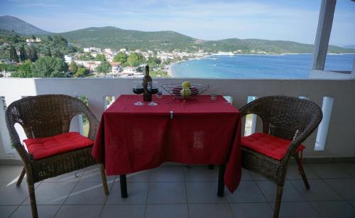 Balcony/terrace, Alexandra's Glifa Apartments in Glifa Balcony/terrace, Alexandra's Glifa Apartments in Glifa