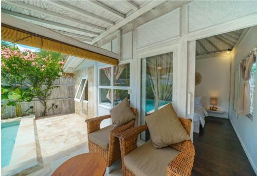 balcon/terrasse, Ora Villas Gili Meno in Gili Meno balcon/terrasse, Ora Villas Gili Meno in Gili Meno