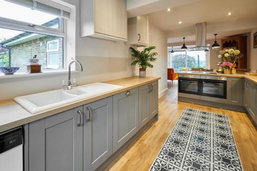 مطبخ, Host & Stay - The View at Orchard View in Hognaston مطبخ, Host & Stay - The View at Orchard View in Hognaston